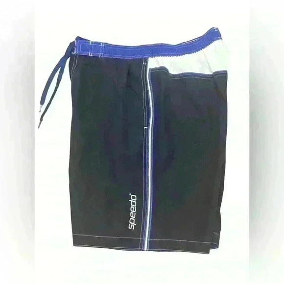 SPEEDO Men’s Lined Swimming Trunks with Pockets Size Medium - Picture 3 of 6